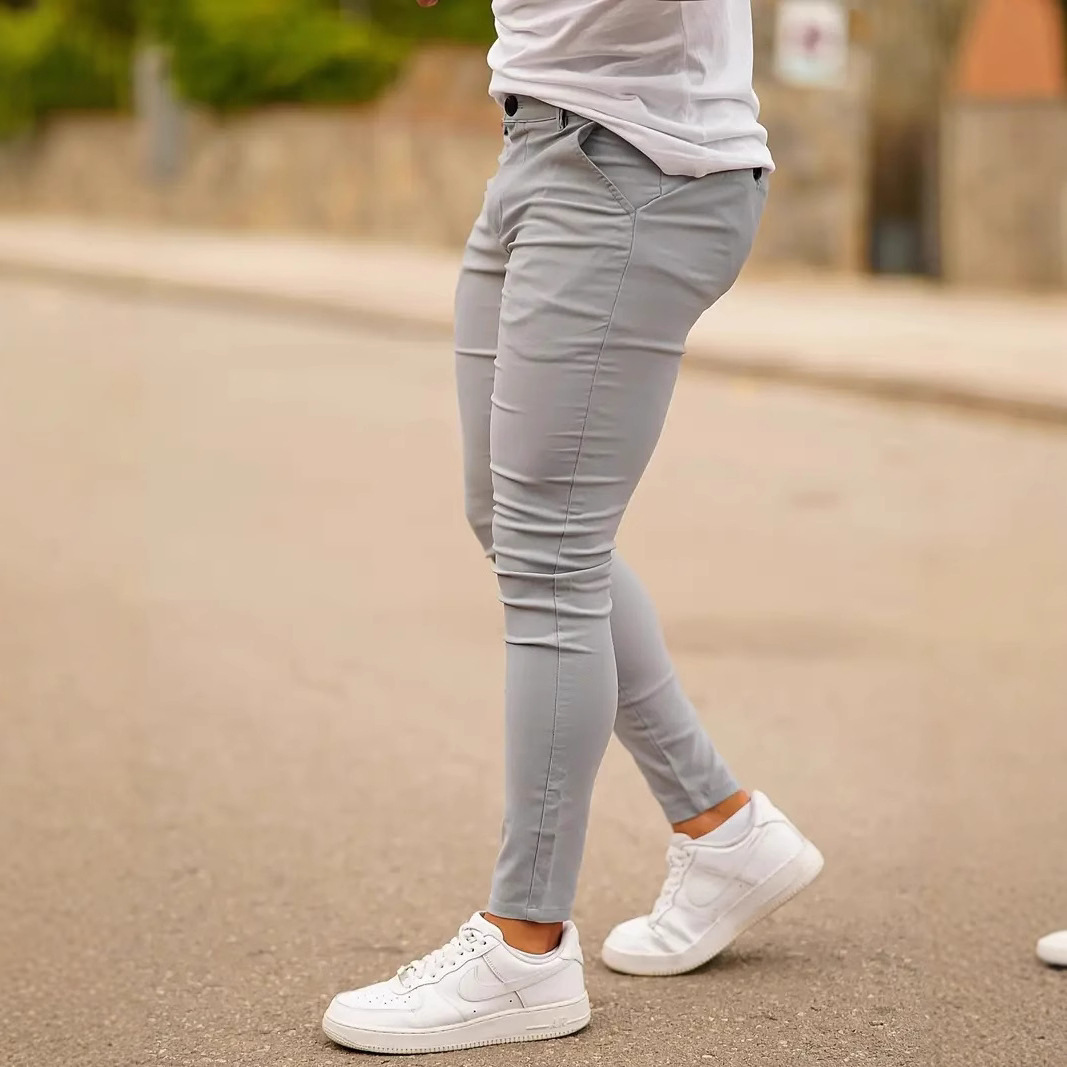Mens Fitness Stretch Tapered Pants - Image 2