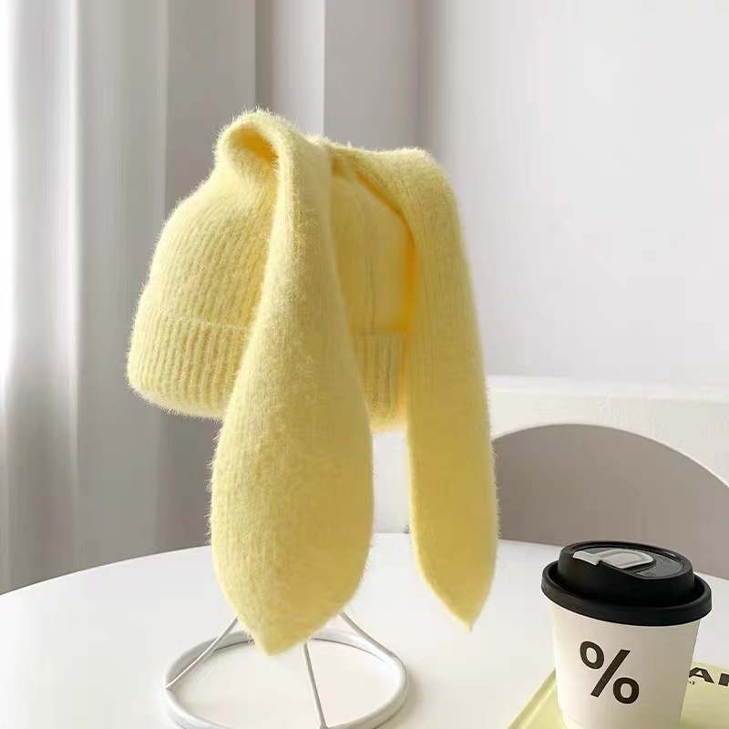 Cute Skin-friendly Soft Faux Mink Fur Beanie - Image 7