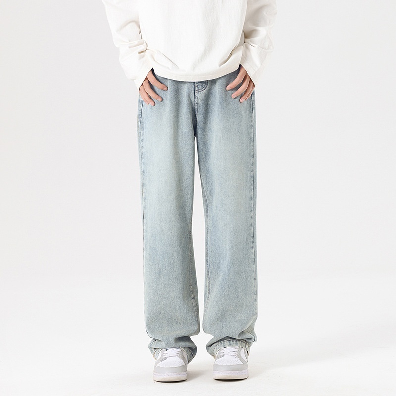 Mens Trendy Straight-leg Loose-fit Fashion Workwear - Image 3