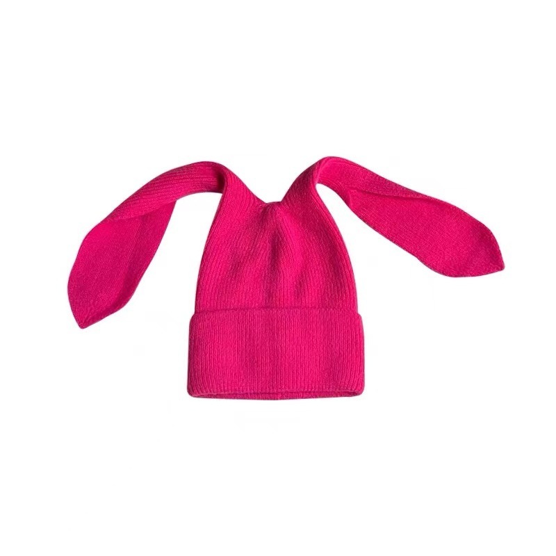 Cute Skin-friendly Soft Faux Mink Fur Beanie - Image 10