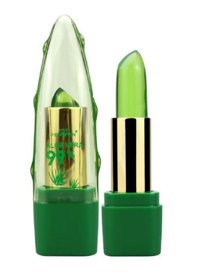 Aloe Vera Gel Color Changing Lipstick Gloss Moisturizer Anti-drying Desalination Fine-grain Lip Blam Care - Image 7