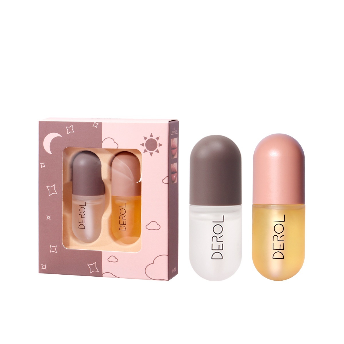 Day Night Instant Volume Lip Plumper Oil Clear Lasting Nourishing Repairing Reduce Lip Fine Line Care Lip Beauty Cosmetic - Image 8