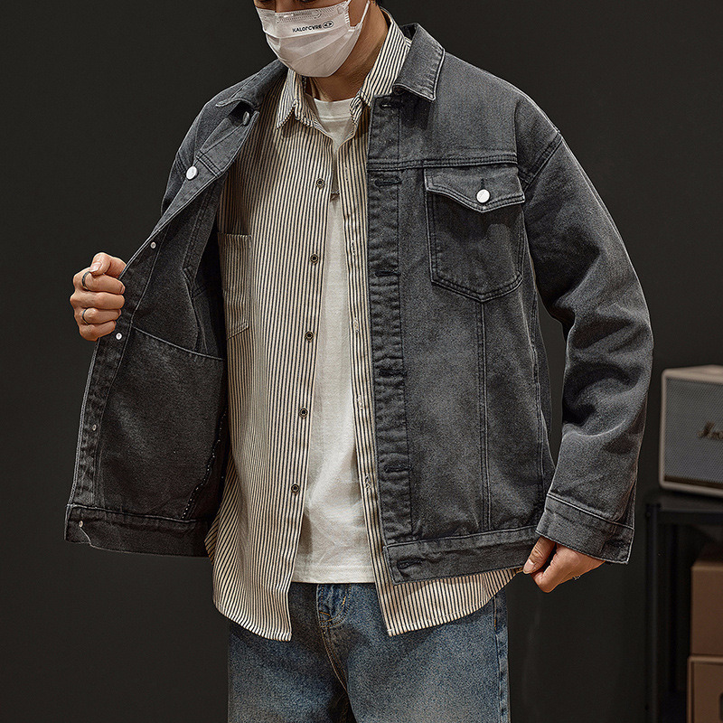 Denim Jacket Clothes Coat For Men - Image 7