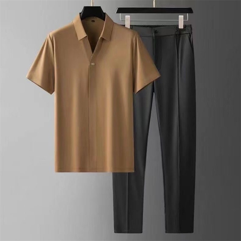 Mens Business-Casual Sports Two-Piece Set - Image 6