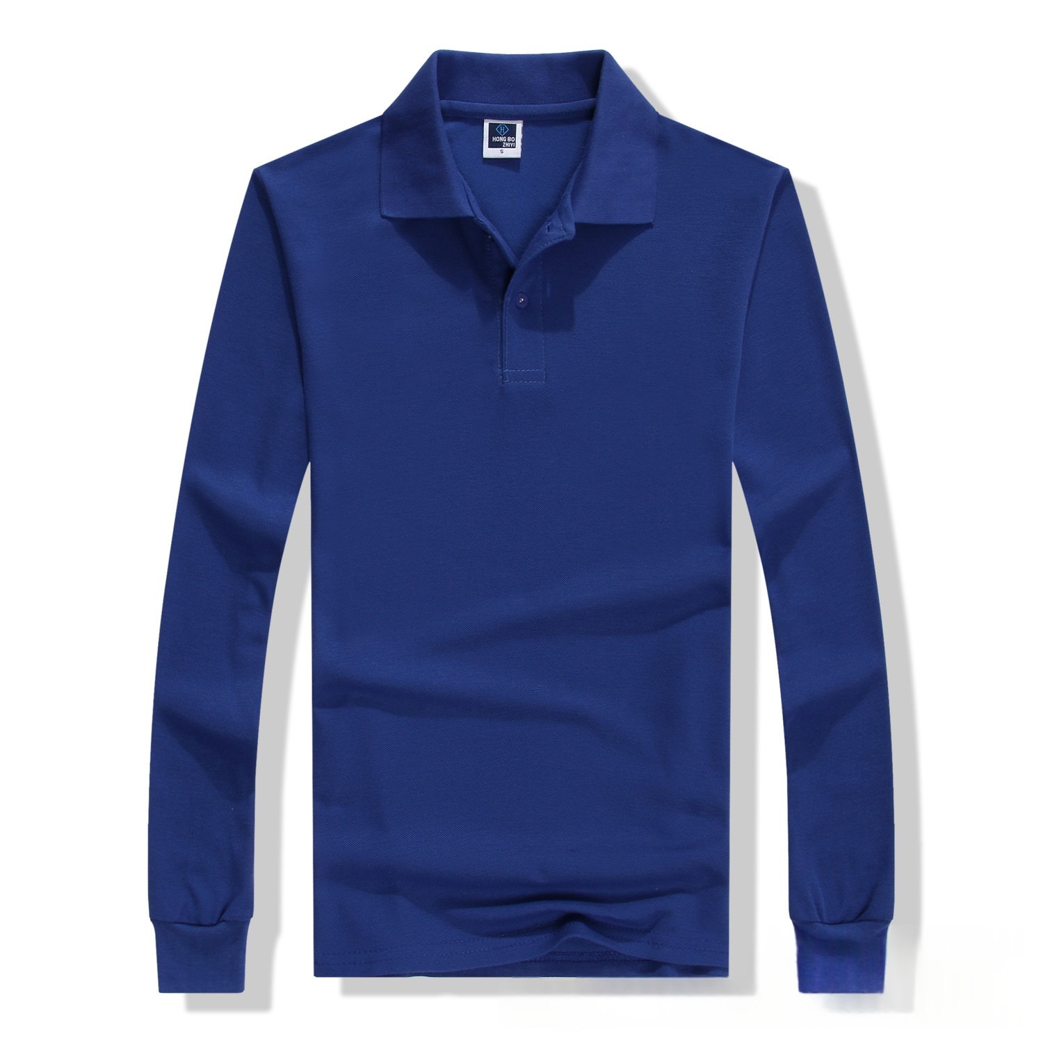 Crew-neck Collared Mens Advertising Shirt - Image 7