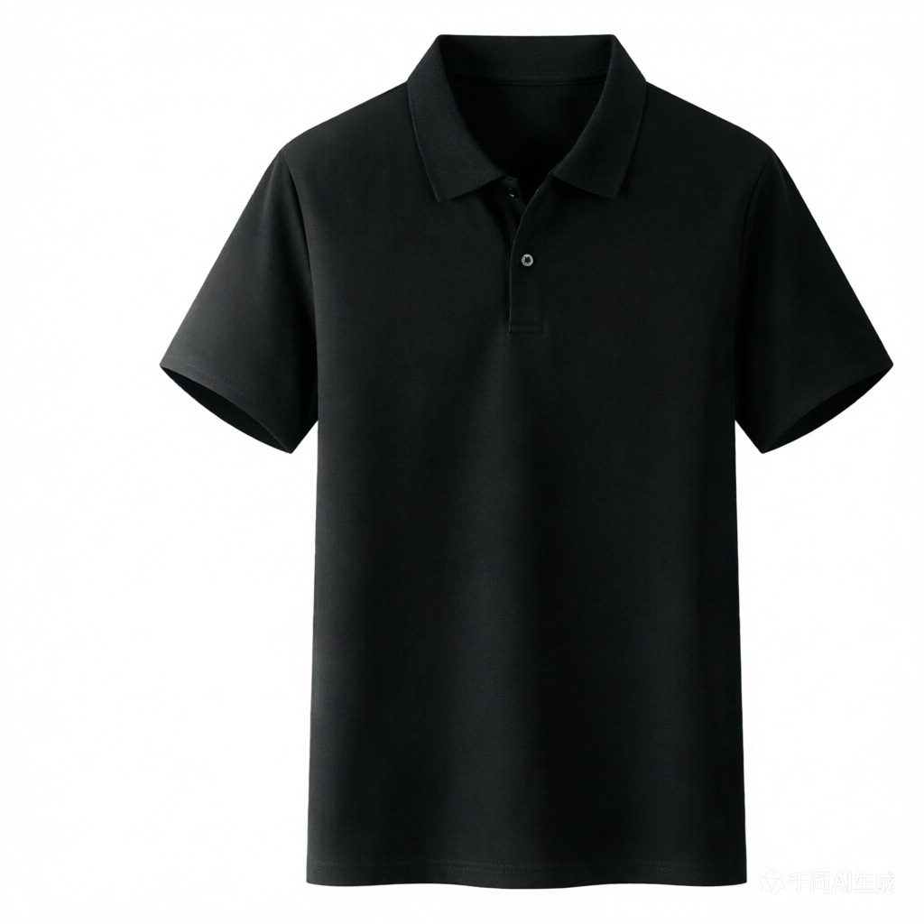 Mens Summer Thin Ice-silk Short-sleeve Polo Shirt With A Turn-down Collar - Image 5