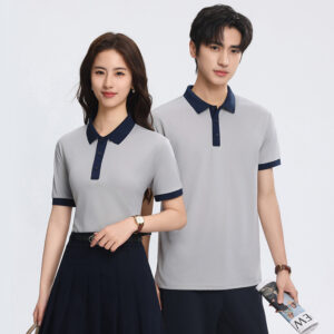 Business Summer Ice Silk Short-Sleeve T-Shirt