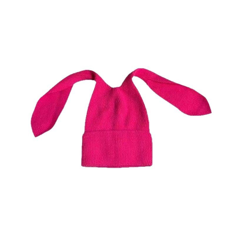 Cute Skin-friendly Soft Faux Mink Fur Beanie - Image 5
