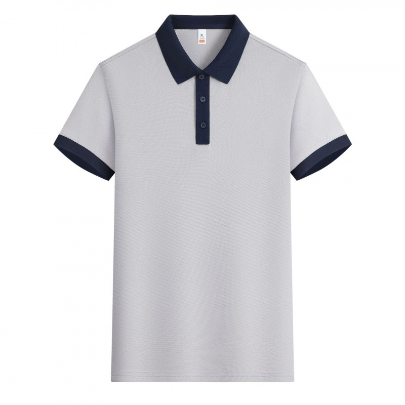 Business Summer Ice Silk Short-Sleeve T-Shirt - Image 5