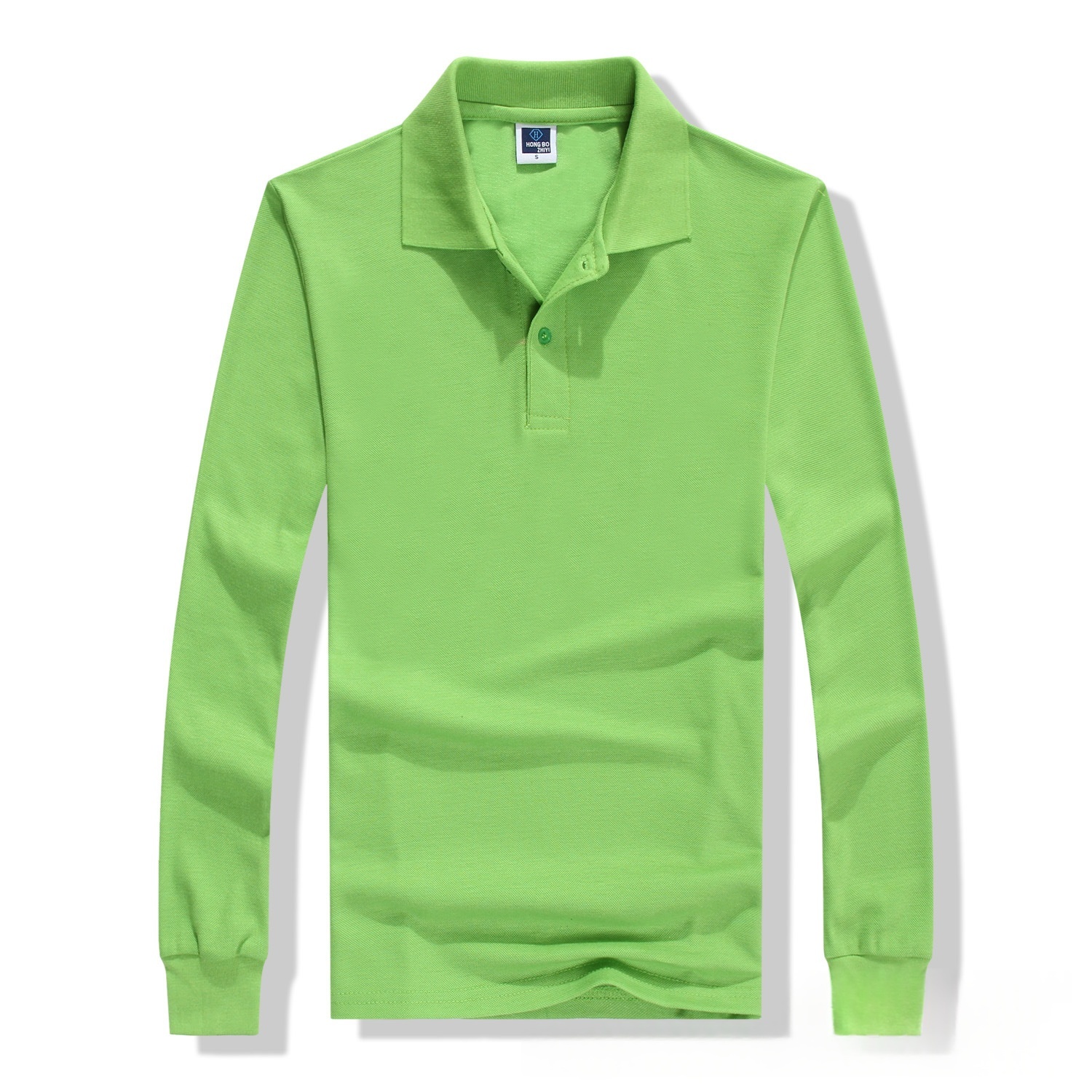 Crew-neck Collared Mens Advertising Shirt - Image 4