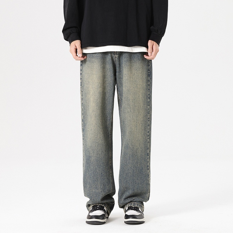 Mens Trendy Straight-leg Loose-fit Fashion Workwear - Image 4