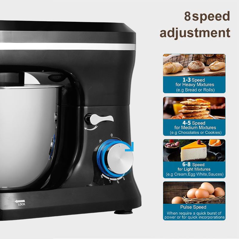 Chef's Cream Blender Stand Mixer Egg Beater - Image 3