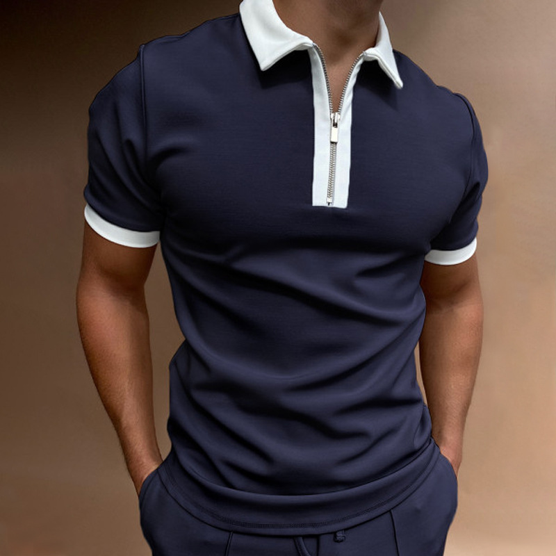 Men's Polo Shirt Men Solid Polo Shirts Brand Men Short-Sleeved Shirt Summer Shirt Man Clothing - Image 3