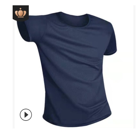 Quick-drying Waterproof Anti-fouling T-shirt Couple Half Sleeve Bottoming Shirt - Image 10