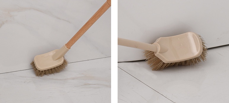 Wooden Household Handle Toilet Brush Cleaning Tools Bathroom Cleaning Brush Kitchen Floor Cleaner Brushes - Image 5