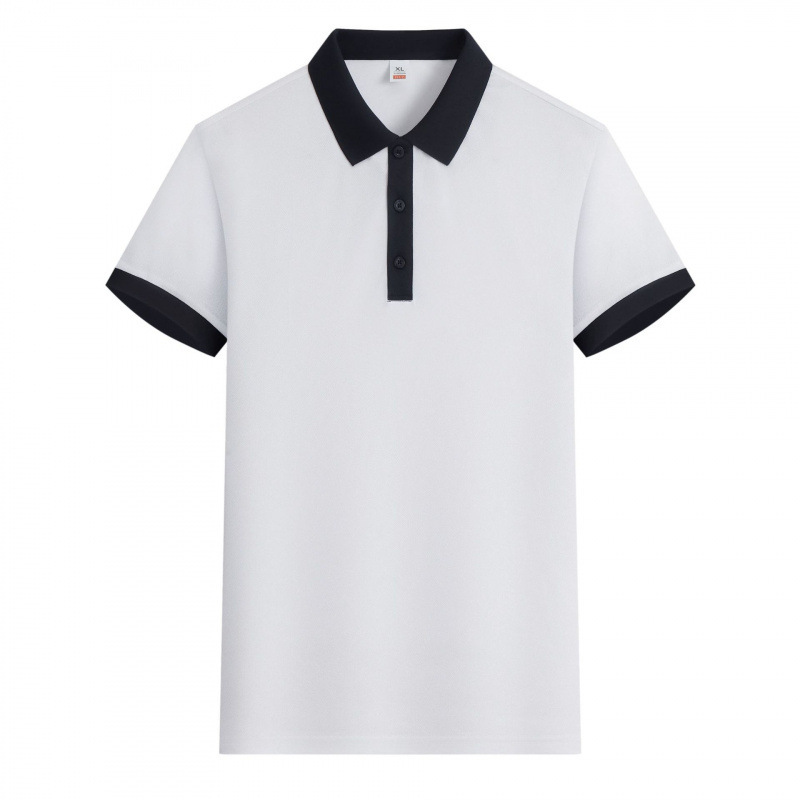 Business Summer Ice Silk Short-Sleeve T-Shirt - Image 3