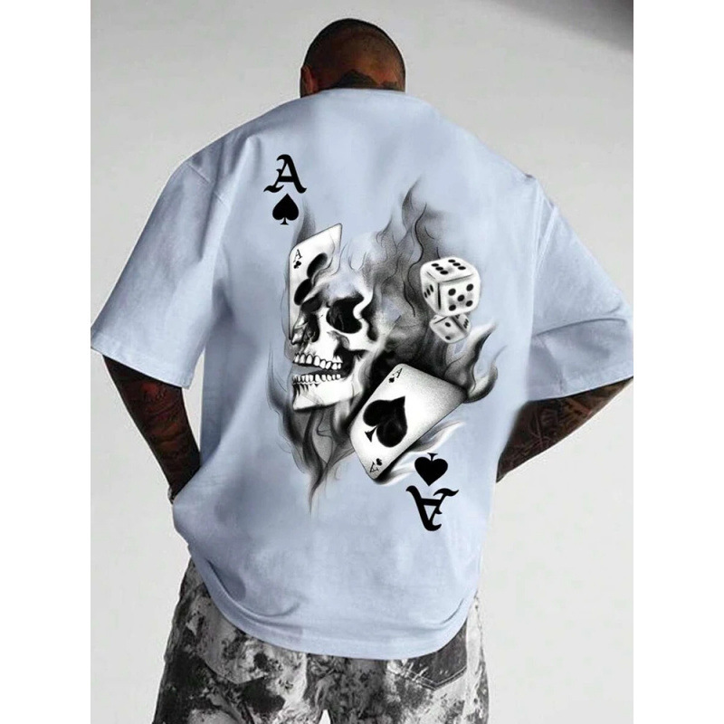 Summer Outdoor Casual Men's T-shirt Seaside Surf - Image 8