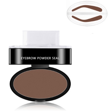 Eyebrow Powder Stamp Tint Stencil Kit Cosmetics Professional Makeup Waterproof Eye Brow Stamp Lift Eyebrow Enhancers Stencil Kit - Image 7