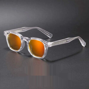 Punk Style Men's Sunglasses With Square Frames