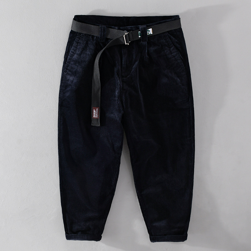 Mens Japanesestyle Retro Corduroy Pants For Spring And Autumn - Image 4