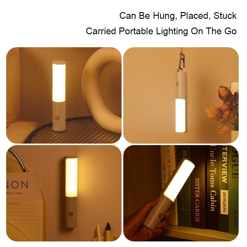 New Style Smart Human Body Induction Motion Sensor LED Night Light For Home Bed Kitchen Cabinet Wardrobe Wall Lamp - Image 7