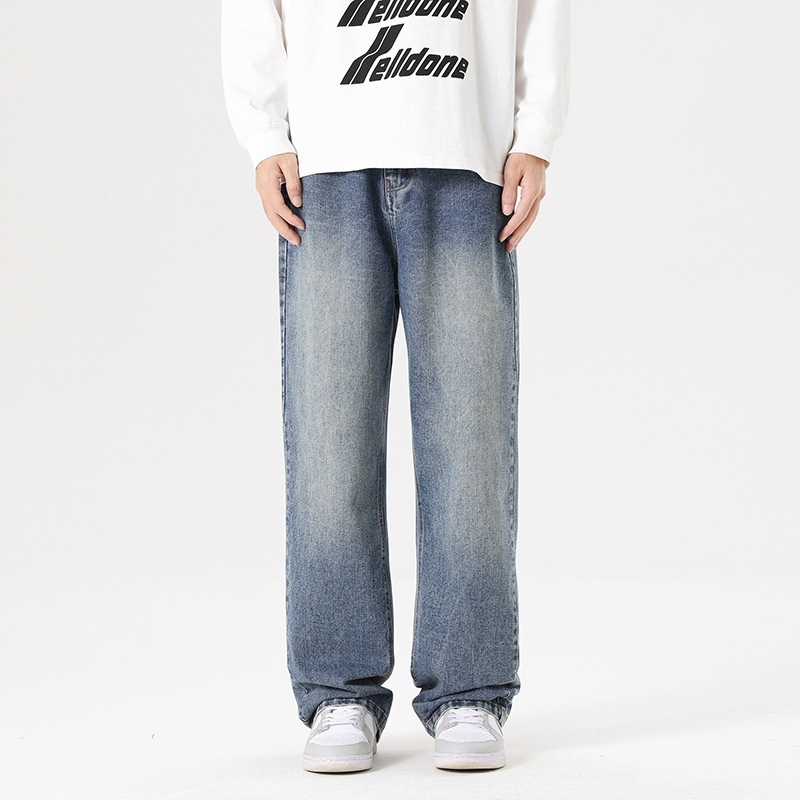 Mens Trendy Straight-leg Loose-fit Fashion Workwear - Image 2