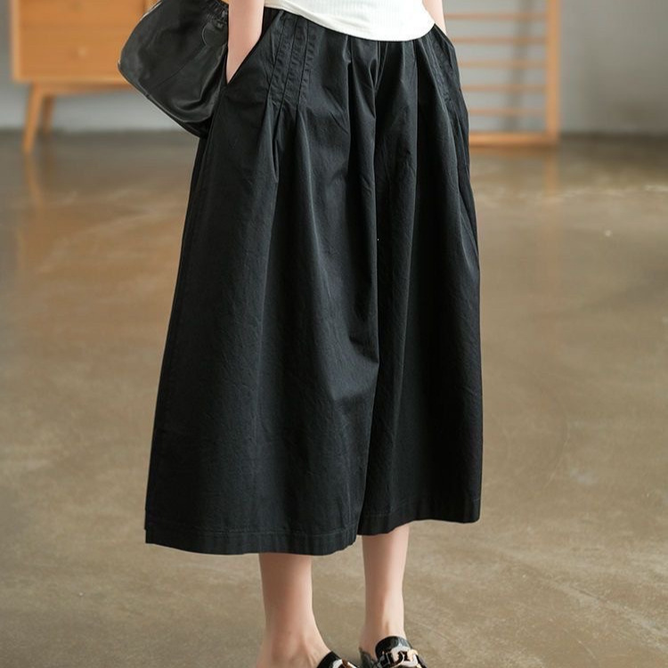Versatile Casual Pants Loose-fitting Capri Pants For Women - Image 2