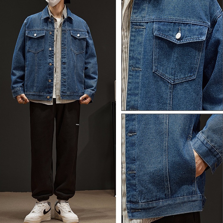 Denim Jacket Clothes Coat For Men - Image 3
