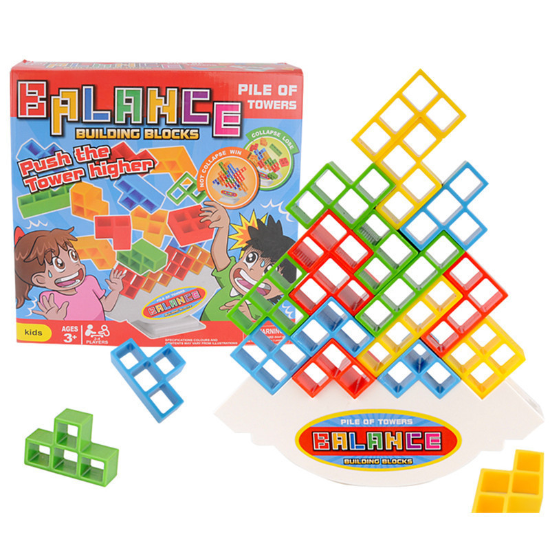 Balance Stacking Board Games Kids Adults Tower Block Toys For Family Parties Travel Games Boys Girls Puzzle Buliding Blocks Toy - Image 3