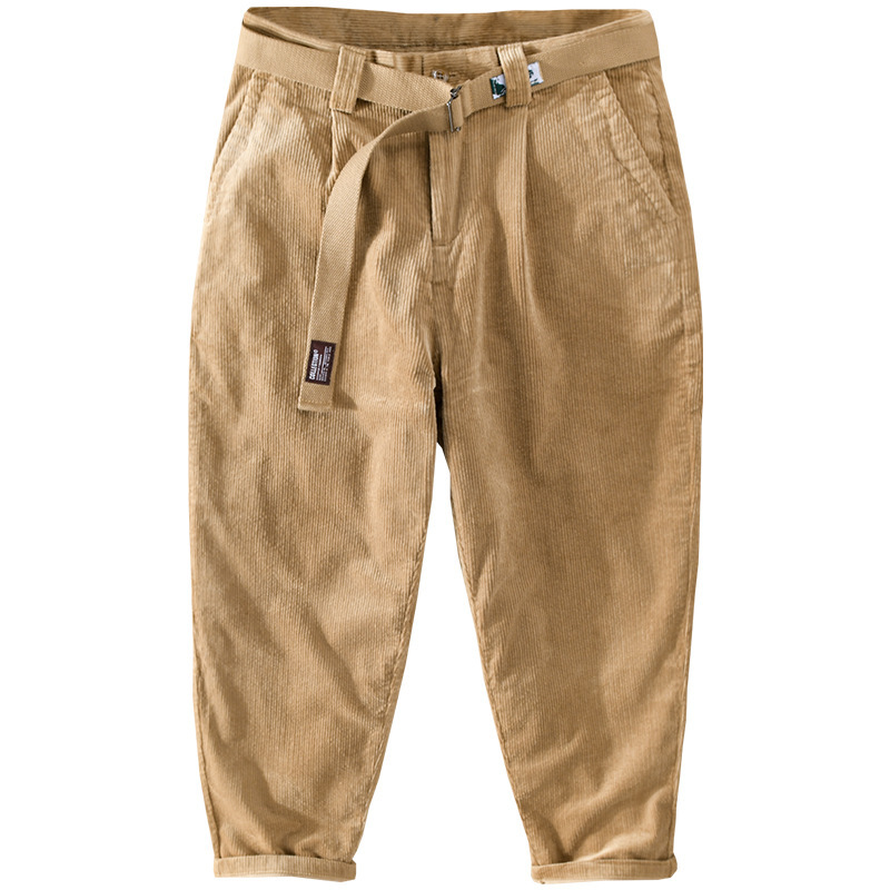 Mens Japanesestyle Retro Corduroy Pants For Spring And Autumn - Image 6