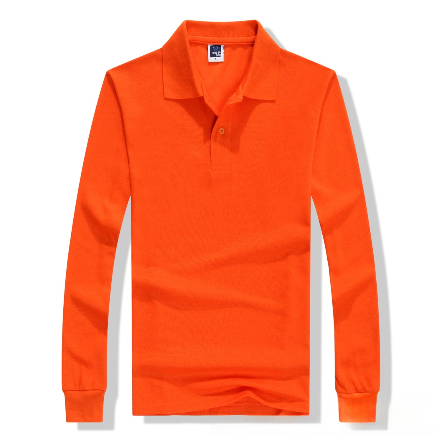 Crew-neck Collared Mens Advertising Shirt - Image 8