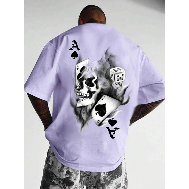 Summer Outdoor Casual Men's T-shirt Seaside Surf - Image 5