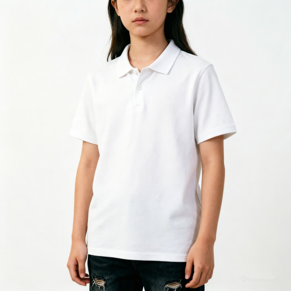 Mens Summer Thin Ice-silk Short-sleeve Polo Shirt With A Turn-down Collar - Image 2