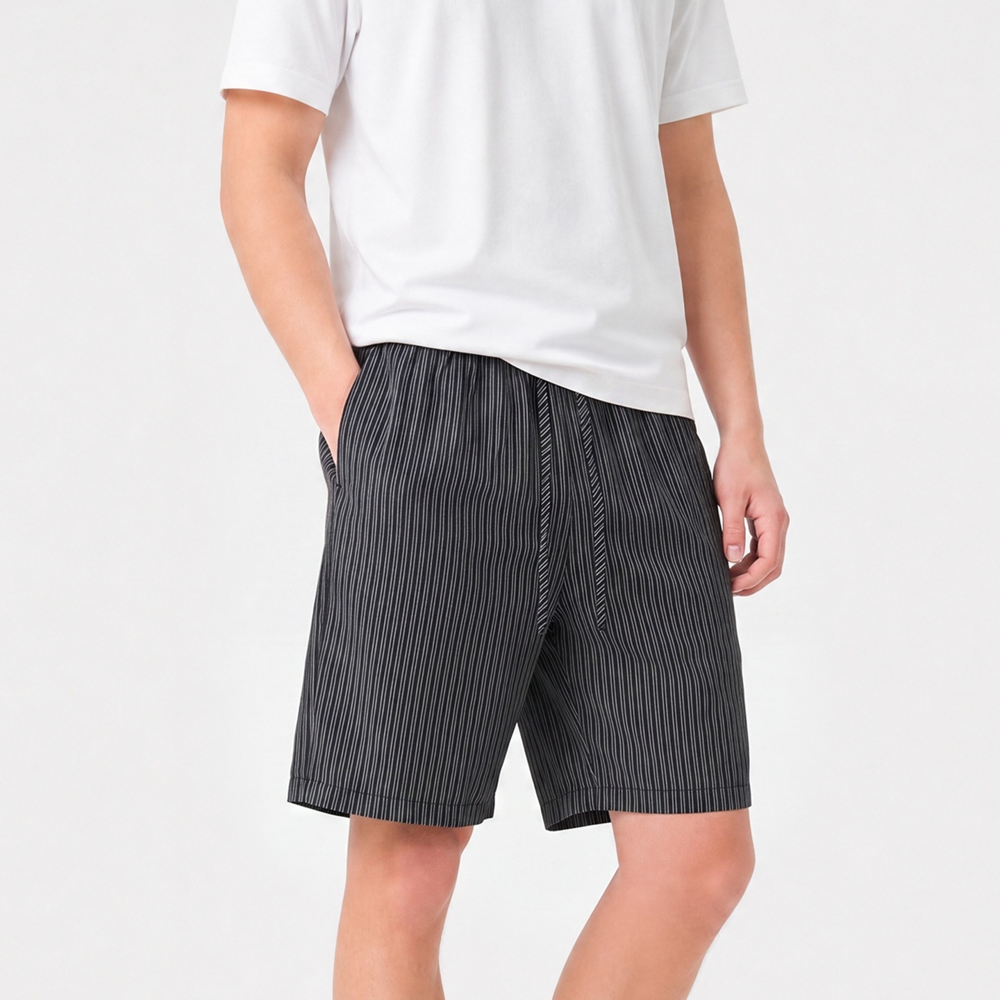 Striped Home Pants Suitable For Both Indoor And Outdoor Wear - Image 10