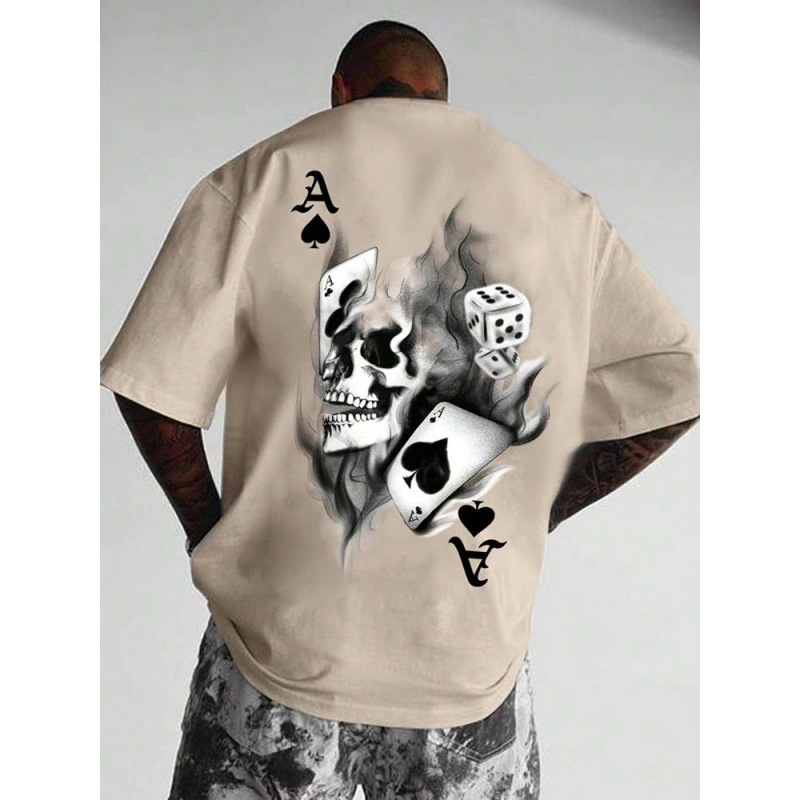 Summer Outdoor Casual Men's T-shirt Seaside Surf - Image 7