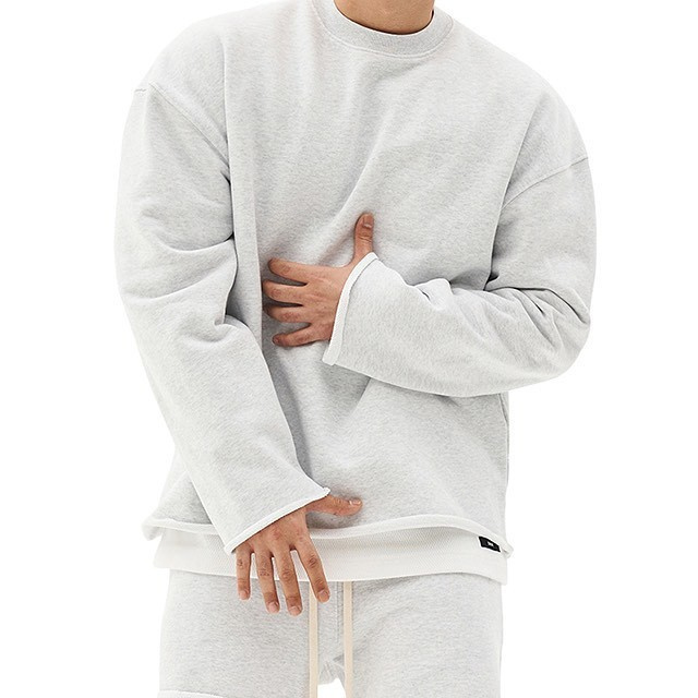 Pullover Round Neck Sweater Loose Men Clothes - Image 10
