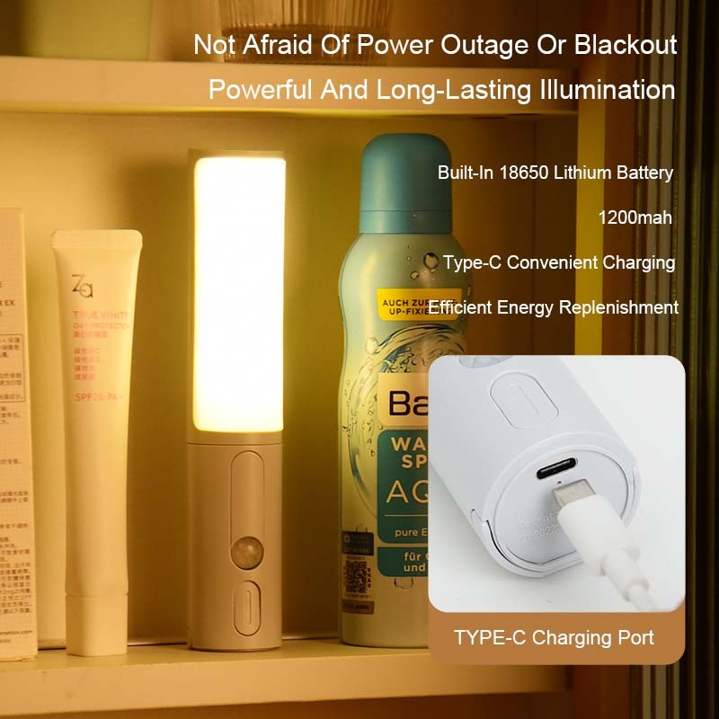New Style Smart Human Body Induction Motion Sensor LED Night Light For Home Bed Kitchen Cabinet Wardrobe Wall Lamp - Image 8