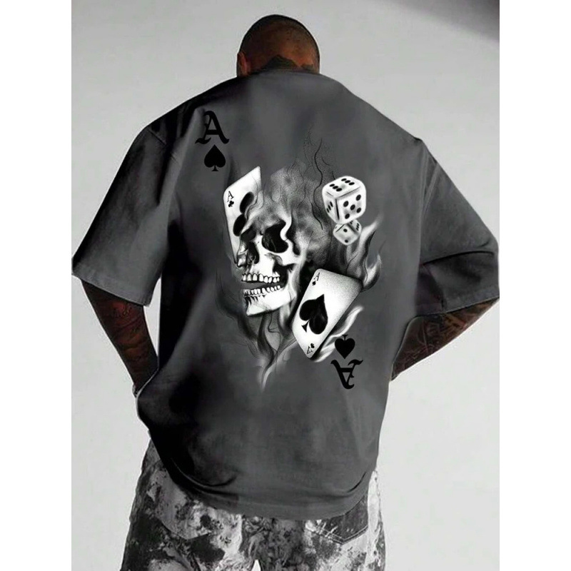 Summer Outdoor Casual Men's T-shirt Seaside Surf - Image 6