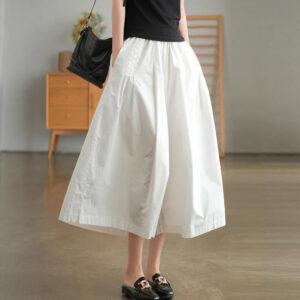 Versatile Casual Pants Loose-fitting Capri Pants For Women