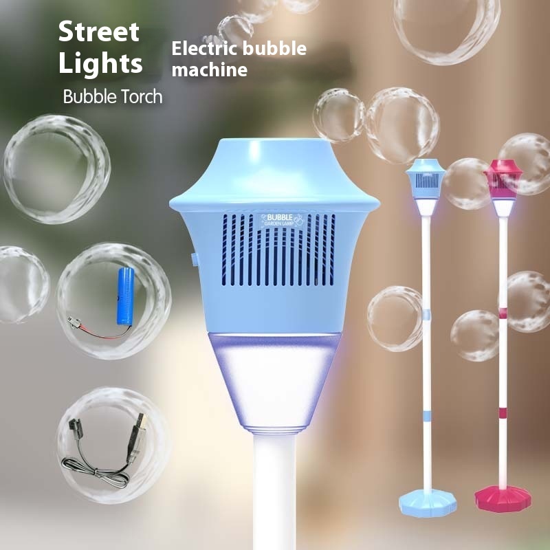 Lamp Soap Bubbles Machine Automatic Bubble Gun Creative Bubble Gun Toys Blower Maker Weeding Birthday Party Games Toys - Image 7