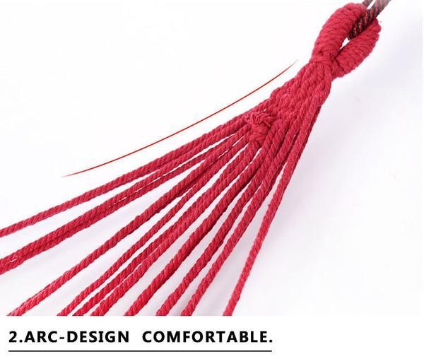 Outdoor Camping And Leisure Room Double Person Singleadult Swing Swing Hammock Canvas Thickening And Widening Children Hammock Toys. - Image 6