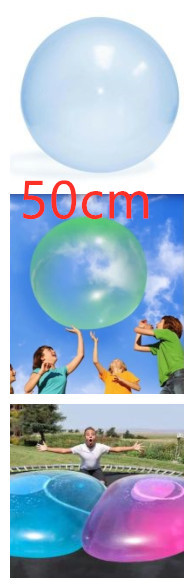 Big Inflatable Ball Children's Toy Elastic Ball Water Ball Bubble Ball Inflatable Ball - Image 8