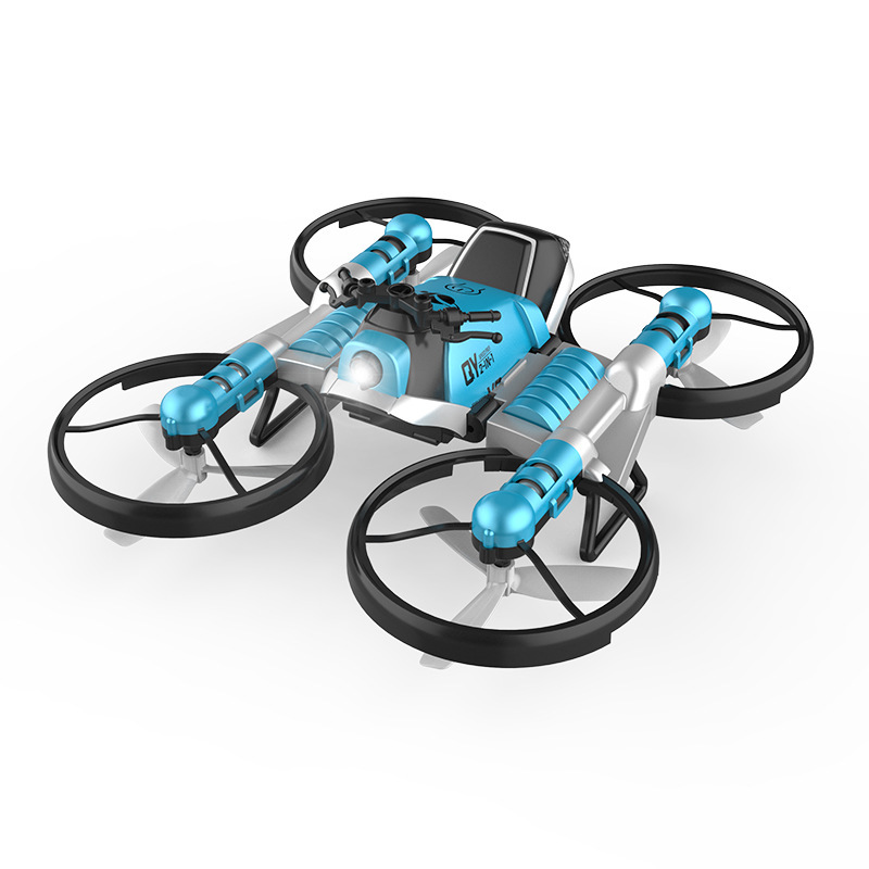 WiFi FPV RC Drone Motorcycle 2 in 1 Foldable Helicopter Camera 0.3MP Altitude Hold RC Quadcopter Motorcycle Drone 2 in 1 Dron - Image 6