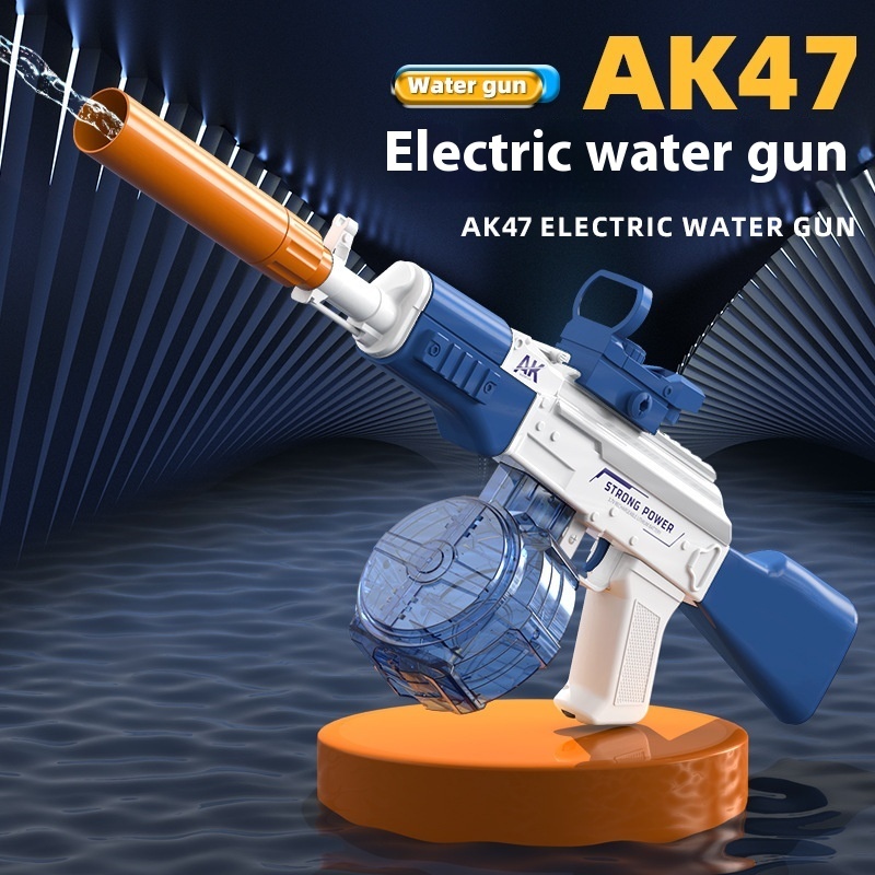 AK47 Electric Water Guns Fully Automatic Shooting Game Beach Entertainment Outdoor Beach Pool Gun Toys For Children Gift - Image 2