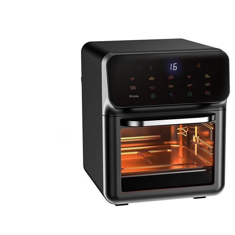 Household Multi-function Visual Intelligent Touch Screen Double Pot Air Fryer - Image 6