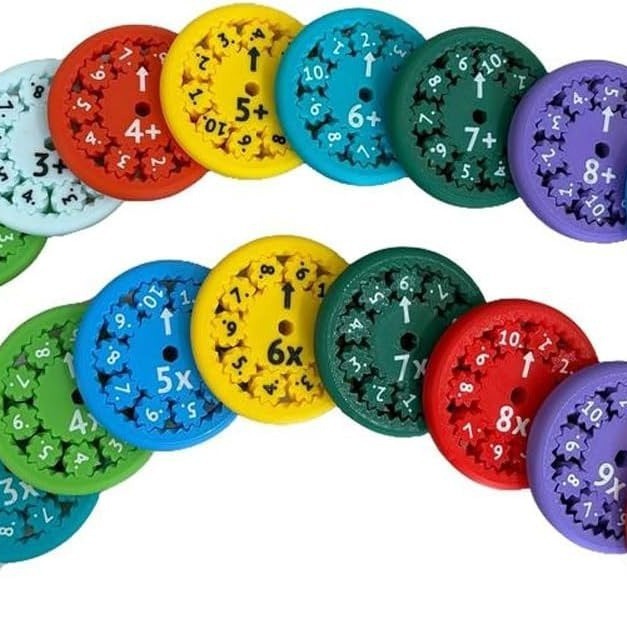 Math Fidget Spinners Fingertip Math Puzzle Toys Math Games Math Operations Decompression Games Desktop Math Multiplication Games - Image 6
