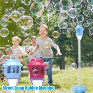 Lamp Soap Bubbles Machine Automatic Bubble Gun Creative Bubble Gun Toys Blower Maker Weeding Birthday Party Games Toys