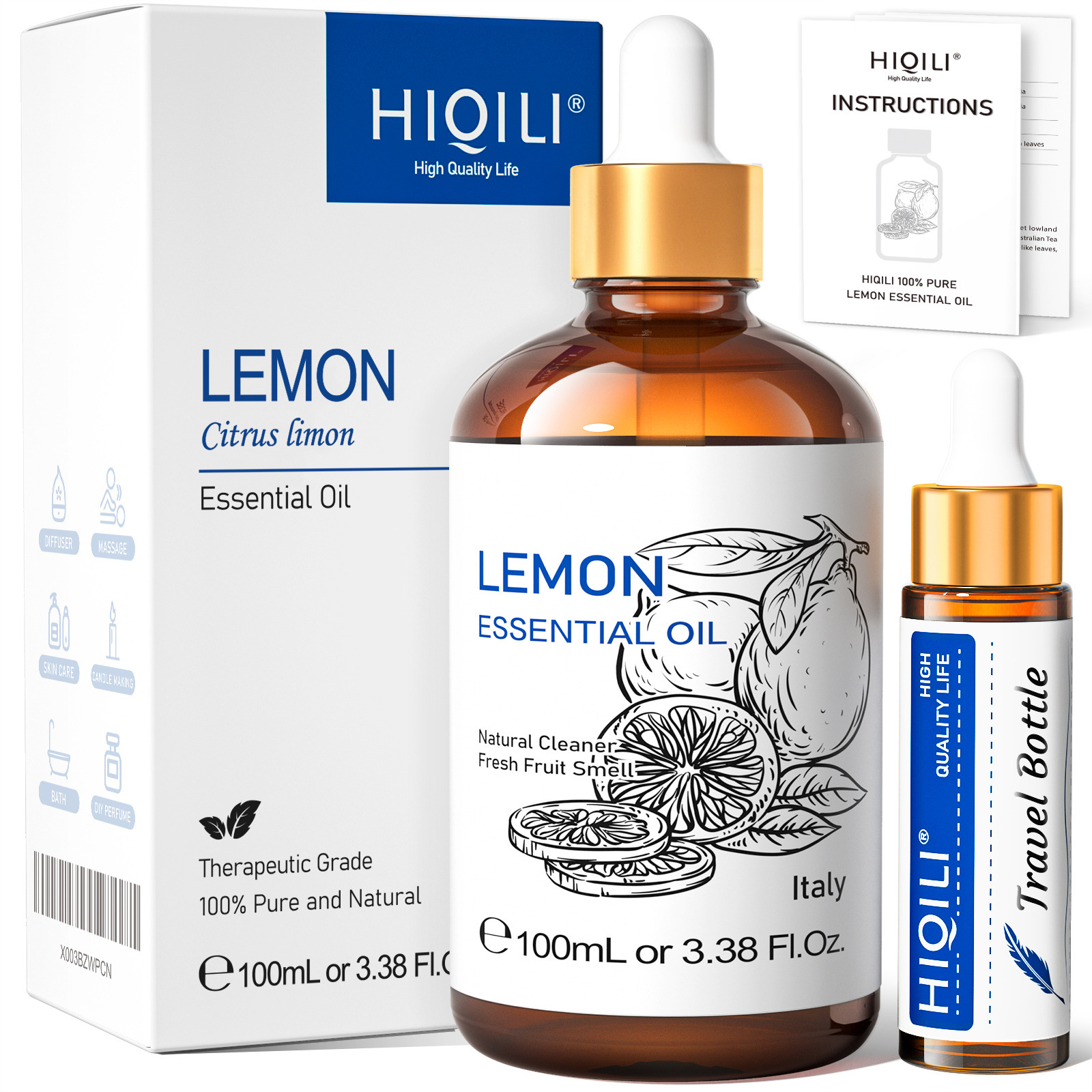 Beauty And Skin Care Single Essential Oil Plant Extract Rose Massage Oil Perfume Aromatherapy - Image 10