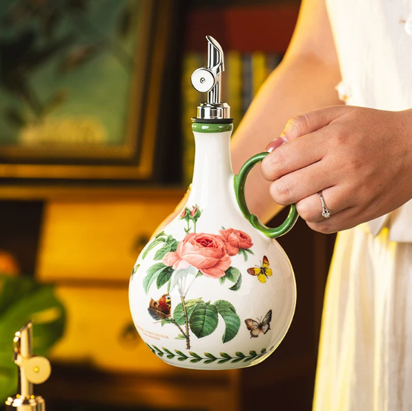 Kitchen Home Retro Ceramic Oil Jar - Image 9