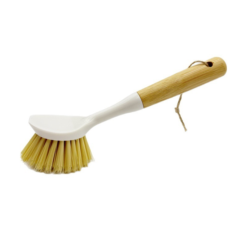 Kitchen Home Gadget Bamboo And Wood Bowl And Dish Brush - Image 4